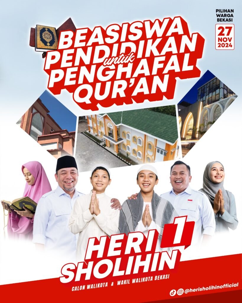 Heri Koswara komitmen Program beasiswa pendidikan untuk penghafal Quran.