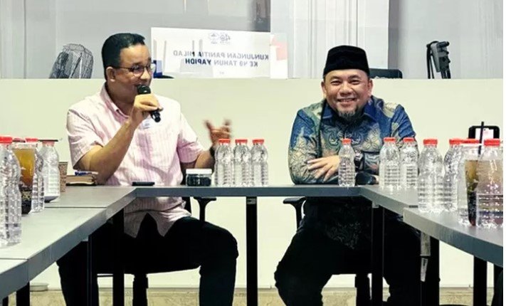 Heri Koswara berdiskusi tentang program Jangkar untuk Bekasi
