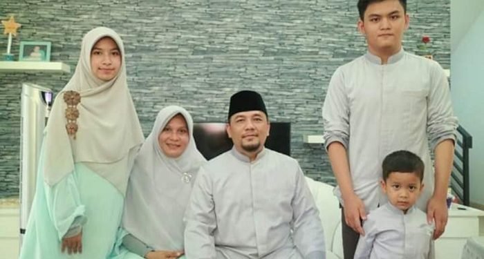 Heri Koswara dan Keluarga
