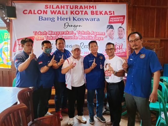 Pertemuan tokoh masyarakat PKLP dengan Heri Koswara di Bekasi.