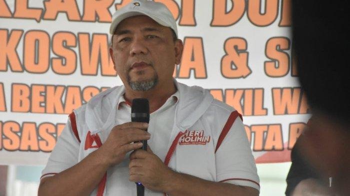 Heri Koswara menyampaikan visi perbaikan birokrasi di Kota Bekasi.