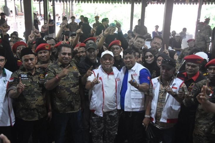 Deklarasi dukungan Grib untuk Heri Koswara